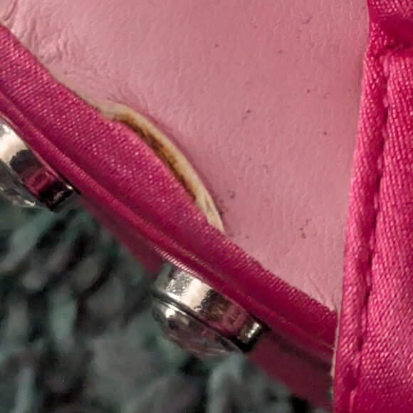 Barbiecore Chunky Sandals Platform Heel Hot Pink Size 8 sugar thrillz - Picture 7 of 9